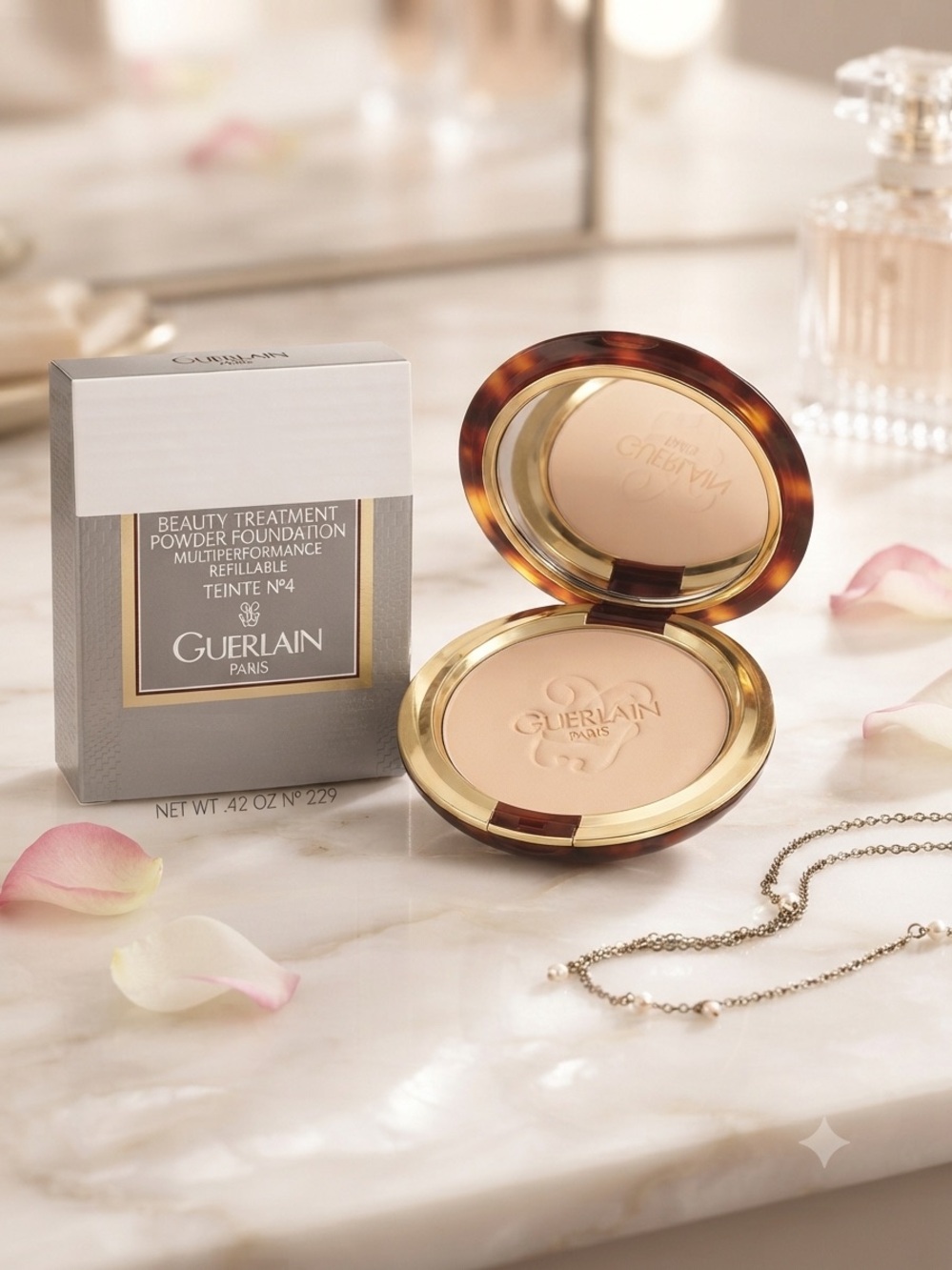 Guerlain Beauty Treatment Powder Foundation - Light Beige (Teinte N°4)